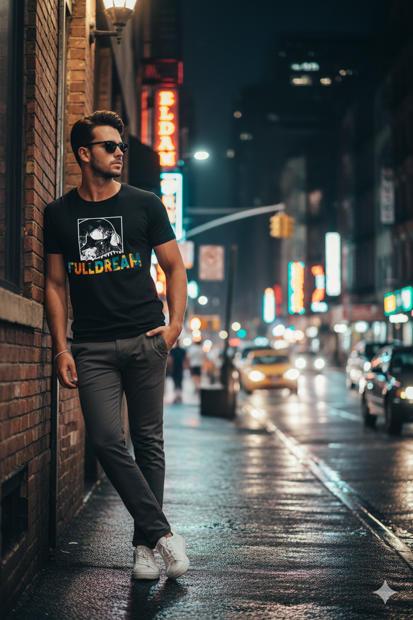 Full Dream Regular Fit Printed T-shirt