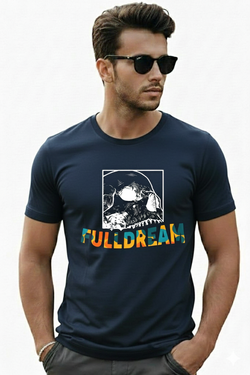 Full Dream Regular Fit Printed T-shirt