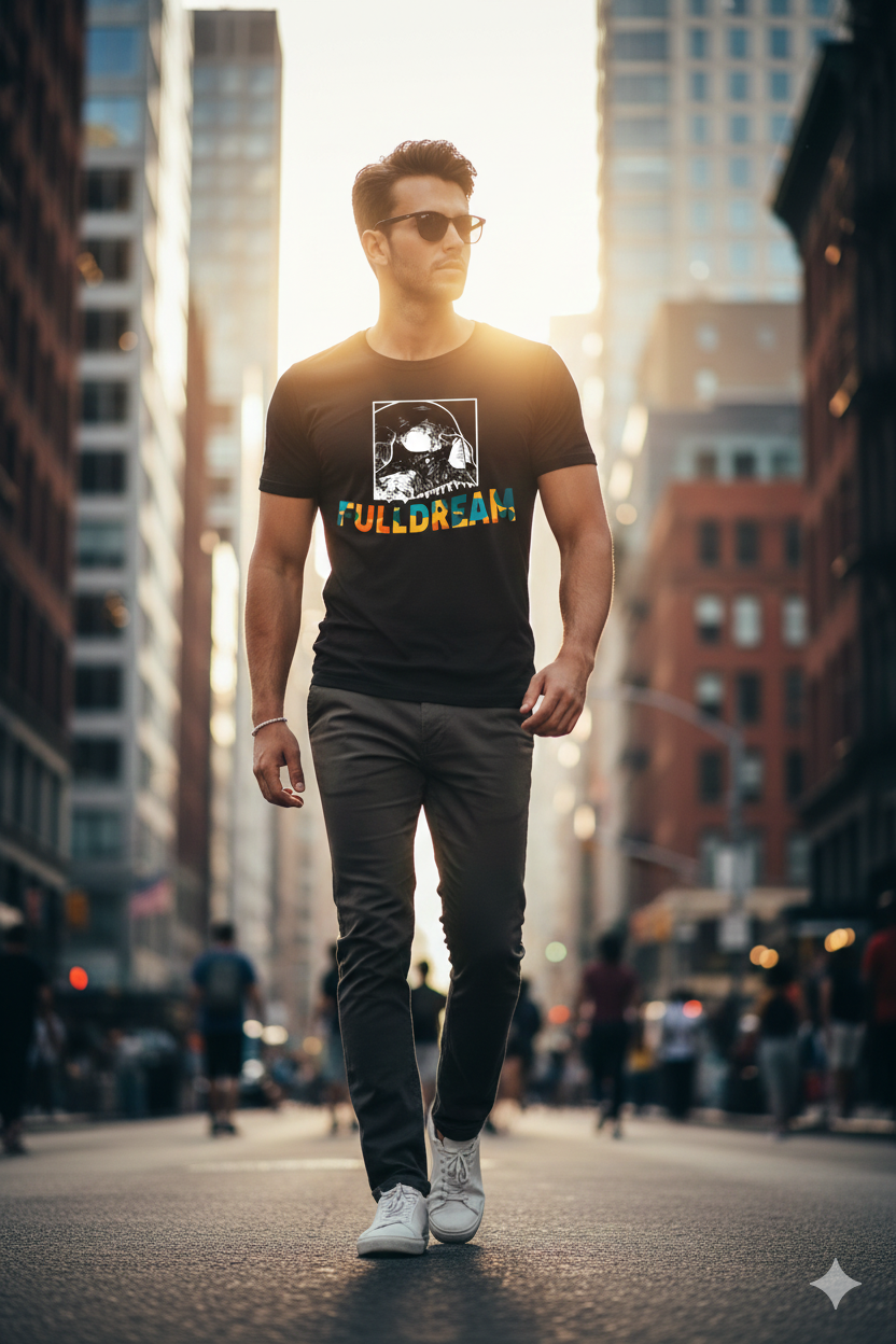 Full Dream Regular Fit Printed T-shirt