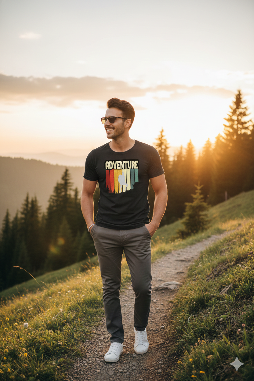 Adventure Regular Fit Printed T-shirt