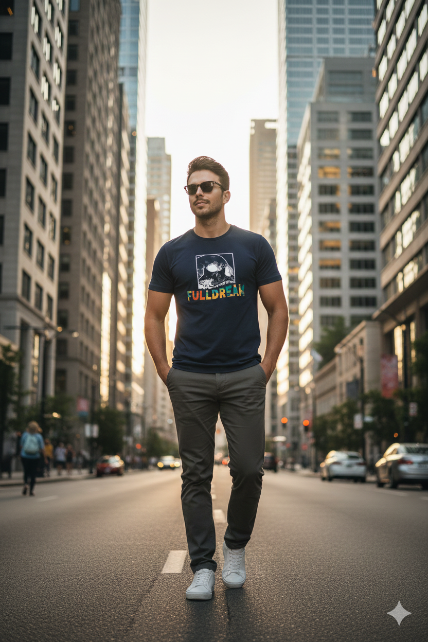 Full Dream Regular Fit Printed T-shirt