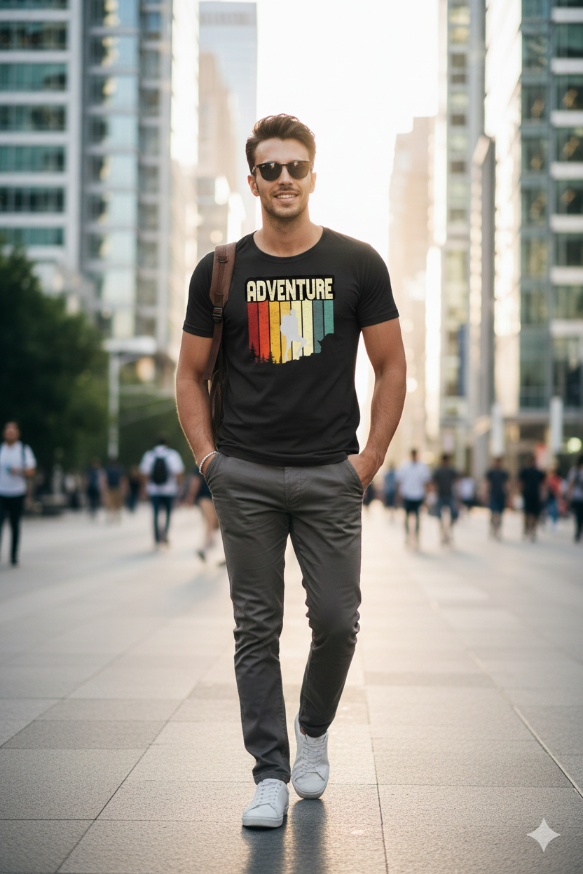 Adventure Regular Fit Printed T-shirt