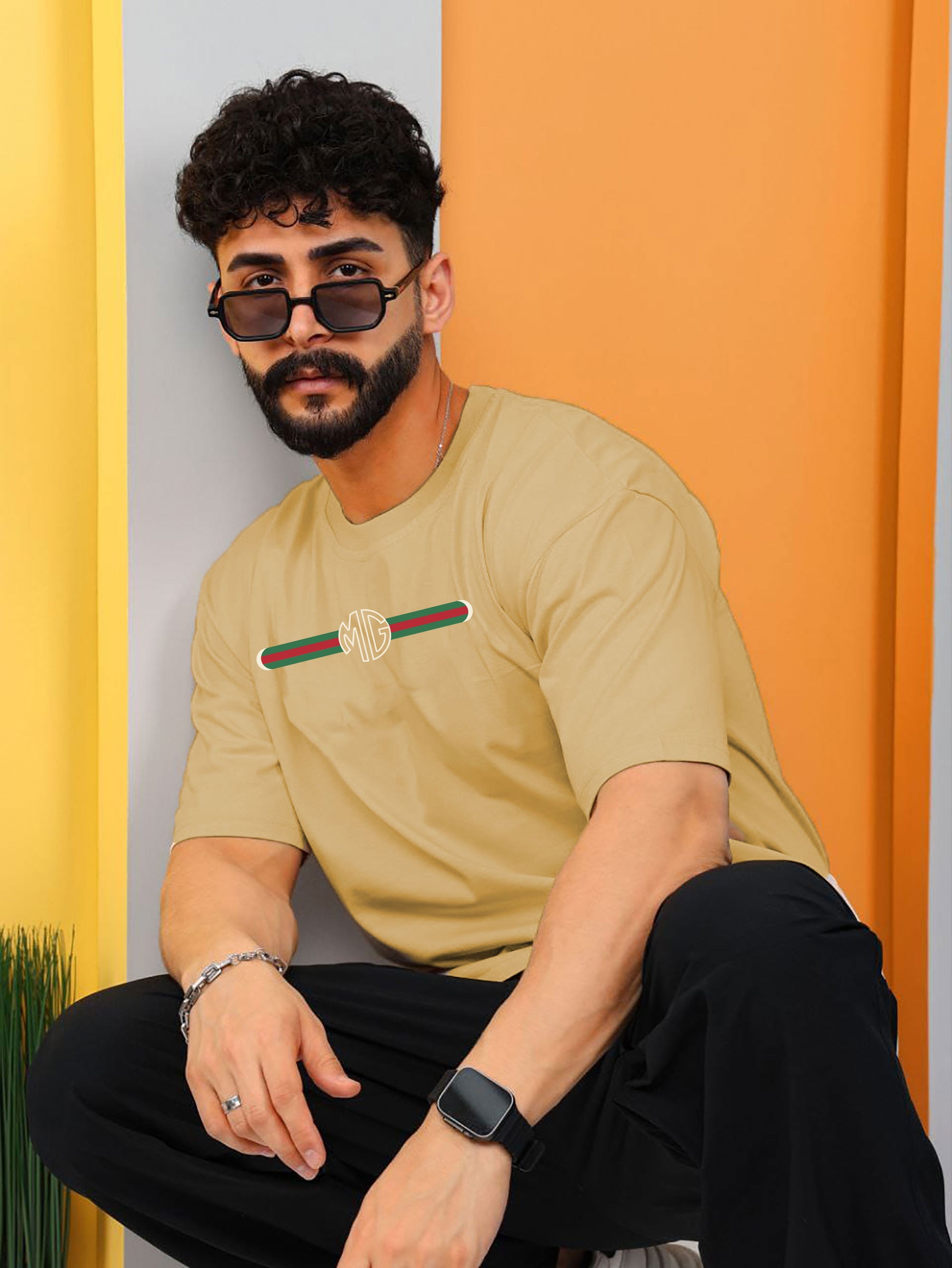 MG Regular Fit Printed T-shirt