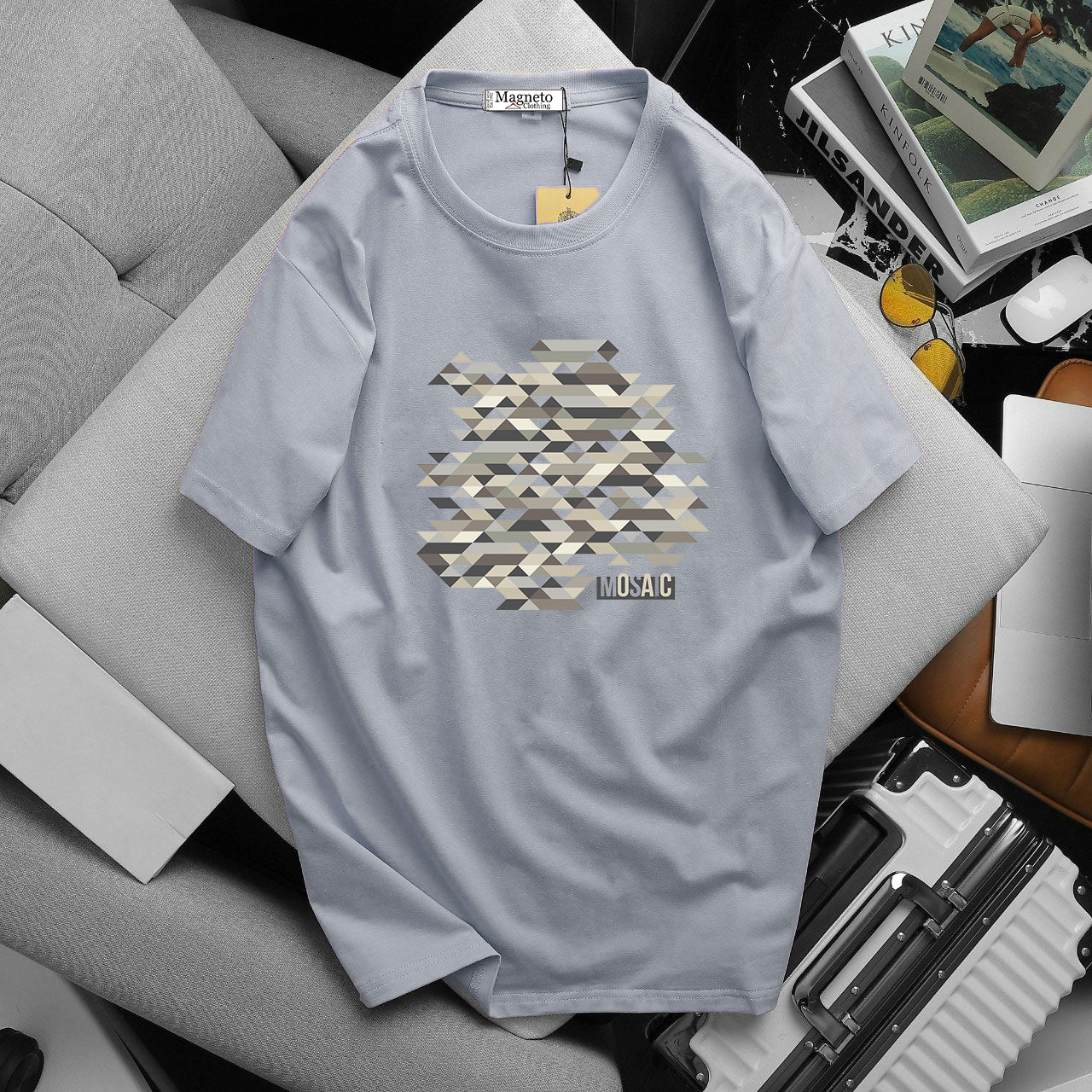 Mozaic Regular Fit Printed T-shirt