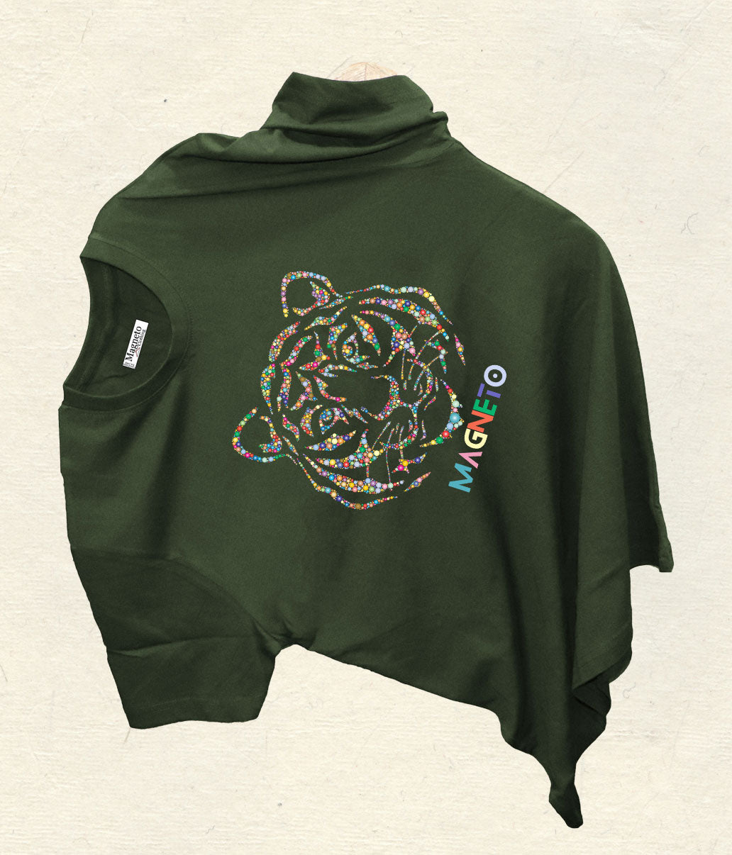 Lion Regular Fit Printed T-shirt