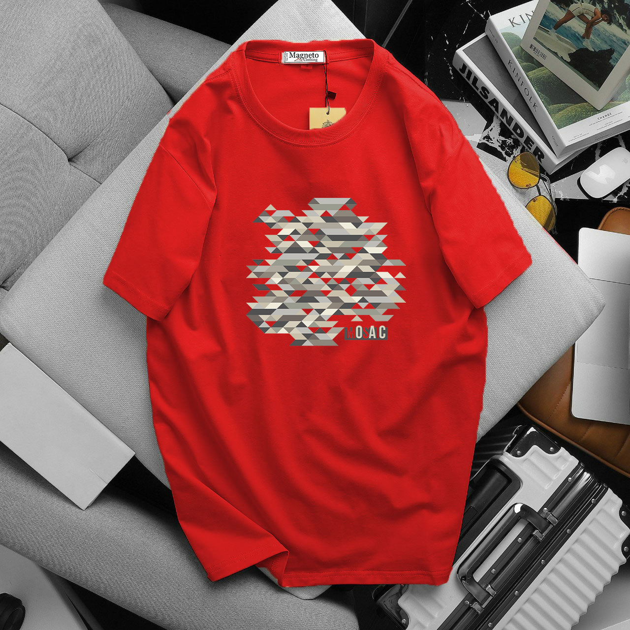 Mozaic Regular Fit Printed T-shirt