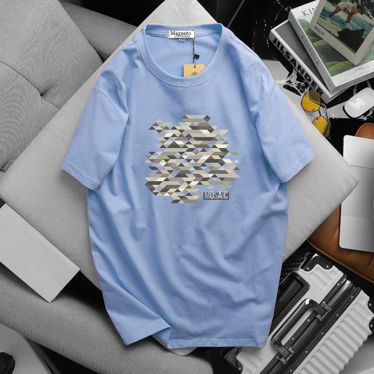 Mozaic Regular Fit Printed T-shirt